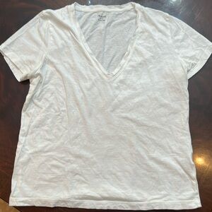 Madewell size medium white crew neck T-shirt. Good condition
